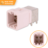 Conector horizontal MiniFakra 4 en 1 para transmisión de datos de alta velocidad y video de alta frecuencia en automóviles, cables Lvds personalizables