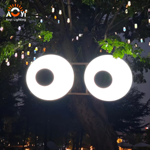 Lámpara LED <span class=keywords><strong>de</strong></span> Proyección para Exteriores, Diseño <span class=keywords><strong>de</strong></span> Ojo, Resistente, para Iluminación <span class=keywords><strong>de</strong></span> Árboles, Ideal para Parques, Plazas, Hoteles y Resorts - Product Image 4