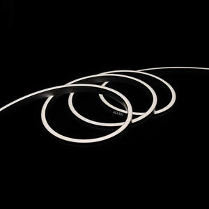 ADLED 06*12mm 126LED/M vista lateral Flexible neón tira LED 8mm PCB exterior impermeable IP67 2835SMD 4000K blanco DC24V luces de neón - Product Image 3