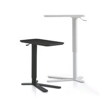 Nouvelle table basse élégante et moderne en PVC, réglable en hauteur, avec plateau relevable, table de bar, table de chevet d'hôtel, ensemble de bureaux et de tables de travail.