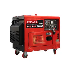 Remote kontrol sistem ATS generator diesel untuk rumah, generator diesel tegangan ganda 110V 220V