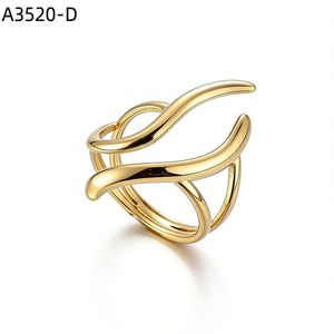 Anillo de Moda Amy Amy A3520 para Mujer, Chapado en Plata 925, Geométrico, Moderno, para Uso Diario, Joyería de Regalo - Product Image 2