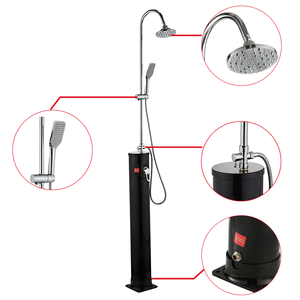 <span class=keywords><strong>Douche</strong></span> de jardin autoportante CYEN, <span class=keywords><strong>douche</strong></span> <span class=keywords><strong>solaire</strong></span> à 2 sections <span class=keywords><strong>avec</strong></span> douchette, réservoir de 20 litres, capacité pour <span class=keywords><strong>piscine</strong></span> extérieure - Product Image 4