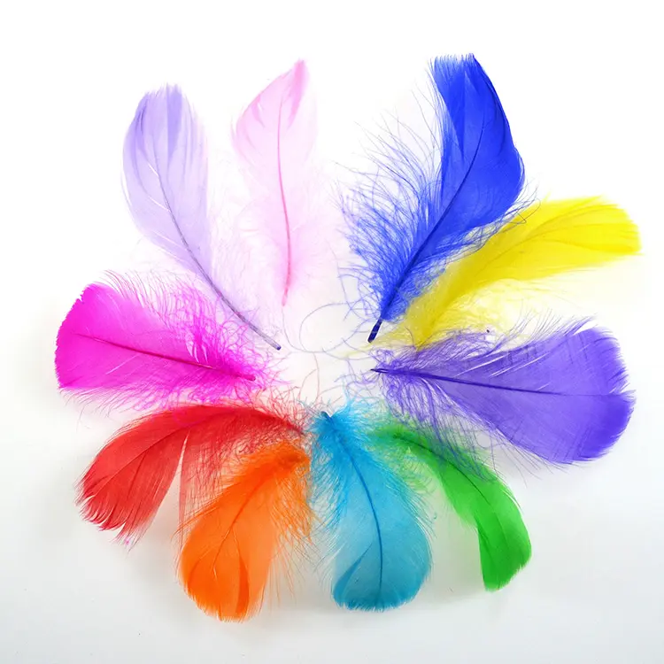 5-8cm 100pcs Carnival Diy Kostüm Feder kopfschmuck