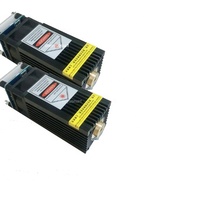Modul Laser Ukiran 12V 450nm Cahaya Biru 5W Modul Laser Panjang Fokus Dapat Disesuaikan Untuk Ukiran