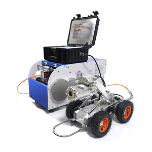 Robot d'inspection vidéo des drains CCTV municipal IP68 avec caméra PTZ HD, mesure laser et <span class=keywords><strong>compteur</strong></span> de mètres pour les tuyaux de <span class=keywords><strong>DN</strong></span> 200-3500 mm - Product Image 4