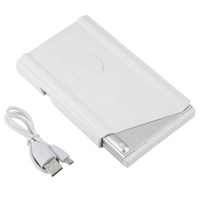 Clavier bluetooth pliable Ultra-fin, en alliage d'aluminium, batterie Rechargeable, version américaine, pour tablette, Pc, iPad