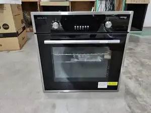 Oven roti bawaan lukisan otomatis roti elektrik nasional OEM tunggal roti elektrik 5 nampan Oven konveksi di Dubai 60 Cm 65L