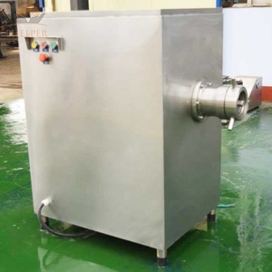 Hachoir à <span class=keywords><strong>viande</strong></span> congelée en acier inoxydable - Hachoir industriel 3HP avec verrou de sécurité et trémie, pour la transformation du bœuf, du porc et de la volaille - Product Image 4