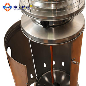 <span class=keywords><strong>Chauffage</strong></span> d'extérieur au propane/<span class=keywords><strong>butane</strong></span> Jianing JN-H003 9 kW, construction en fer et aluminium brun, fonction d'humidification 1,2 m, roues, pulsation - Product Image 4