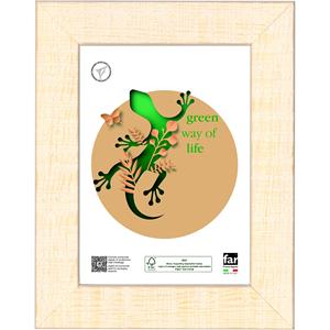 GALVEZ 30 MARCO PARA FOTOS EN MADERA Y CRYLEX BEIGE 13X18CM - Product Image 1