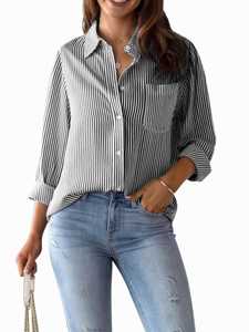 I-0616 Camiseta sin Mangas para Mujer, Estilo Vintage, Casual, para Primavera, Verano y Otoño, Cuello en V, Satén, Ecológica, Transpirable, Poliéster/Algodón - Product Image 4