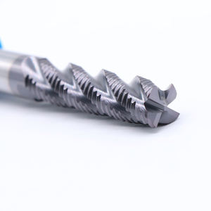 8 * H40 * L80 dureza HRA94.6 brocas de enrutador de desbaste de carburo de tungsteno para máquina de carpintería <span class=keywords><strong>CNC</strong></span> y corte de aluminio - Product Image 5