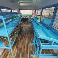 Kiosques à étagères pour légumes et fruitsRoue de brouette Quadricycle Pizza Burger Food Truck Equipment à vendre