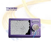 Probador de cable MTP/MPO Microscopio de fibra de video de escritorio Luz de fibra óptica para microscopio Microscopio de inspección de cable de fibra óptica