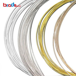 Perles rondes en feuille d'aluminium Sterling 925, accessoires <span class=keywords><strong>pour</strong></span> la fabrication <span class=keywords><strong>de</strong></span> <span class=keywords><strong>bijoux</strong></span>, <span class=keywords><strong>fil</strong></span> semi-doux, vente en gros - Product Image 3