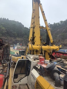 Used Bauer BG38 Rotary <b>Drill</b> Rig Germany Brand Factory Price Used Drilling Piling Gear <b>Pump</b> Motor Engine 100mm Diameter Max.100m - Product Image 2