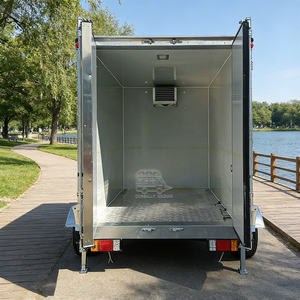 Remolque Refrigerado Pequeño, Remolque Móvil Refrigerado, Remolques Refrigerados para Campamentos, Unidad de Refrigeración para Remolques, Remolque Frigorífico - Product Image 5