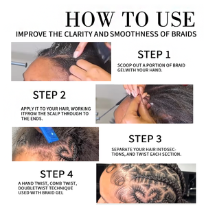 Contrôle des bords en gros conteneur en métal Type de poussée anti-frisottis séchage rapide gel coiffant pommade <span class=keywords><strong>cheveux</strong></span> bâton de cire <span class=keywords><strong>pour</strong></span> salon à domicile - Product Image 4