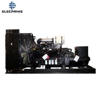Groupe électrogène diesel ultra-silencieux 600/700 kVA avec radiateur en cuivre Weichai, ATS, et moteur diesel Lister Peter