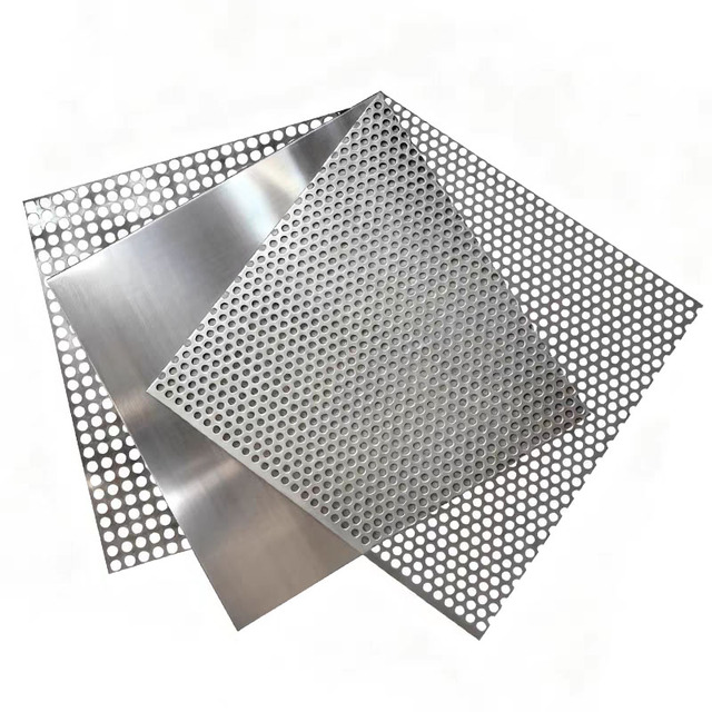 Custom Size High Strength Stainless Steel Perforated Metal Mesh for Industrial Filtration