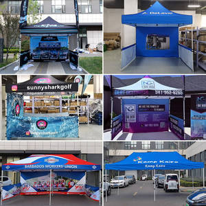 Promoción de Carpa Plegable Impermeable Personalizada con Estructura de Una Sola Pieza, Resistente, 3X4.5 10X10, para Uso en Interiores y Exteriores, Todas las Estaciones - Product Image 4