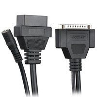 Câble GODIAG OBD2 vers DB25 de bonne qualité, compatible avec les câbles de raccordement colorés DB25