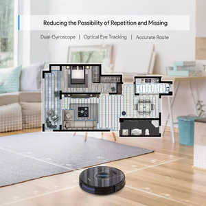 QANA Factory-مكنسة كهربائية روبوتية ذكية, مكنسة مسح صغيرة تجف رطلًا وصغيرة الحجم للبيع عبر سلسلة تجارية ، مكنسة تنظيف أوتوماتيكية للمنازل 28 - Product Image 4