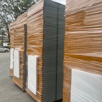 Panneau en laine de roche écologique isolant haute température - Résistant à l'eau et au feu, design carré pour chambre froide et usage hôtelier