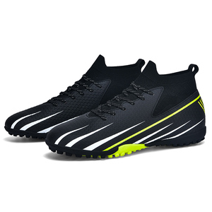 Nuevo diseño de fábrica directamente precio barato botas de fútbol zapatos de fútbol suela interior césped hecho en China - Product Image 4
