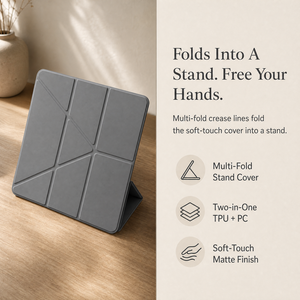Étui Folio pour Tablette MatePad <span class=keywords><strong>11</strong></span>, Housse 2-en-1 en TPU et PC, Toucher Doux Mat, Support Pliable Multi-Angles, Vente en Gros Usine - Product Image 5