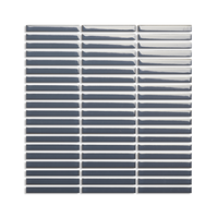 Vente directe d'usine Tuiles de toit en céramique de verre Carrelage en céramique pour piscine, cuisine, salle de bain Mosaïque en céramique pour mur intérieur Carrelage mural en céramique