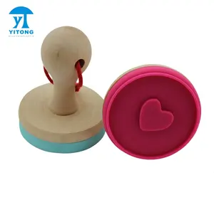 Custom Stamp Cookie Stamps Mold for Cookies Cookie Press for Baking-Food-grade Silicone-100% BPA Free