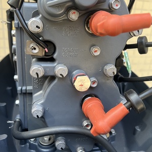 New Boat Motor 40hp Gasoline Yamaha <b>Grey</b> 2 Stroke Outboard Engine - Product Image 4