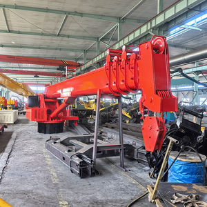 Feste um 360 Grad drehbare Marine krane für Häfen und Docks Einziehbare Krane für Fischerboot decks, Schiffs krane - Product Image 1