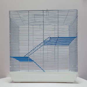 Les cages pour hamsters peuvent être combinées avec des nichoirs Golden Bear de différentes sortes, y compris l'option d'ajouter une cage à trois étages. - Product Image 1