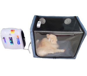 Chuyên dụng gấp oxy hít hộp cho vật nuôi nhỏ Cat & Dog atomization hộp thú y cụ - Product Image 1
