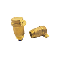 Soupape de ventilation automatique en laiton DN15-25 3/4\" à filetage mâle pour gaz à haute température, structure de réduction de pression pneumatique