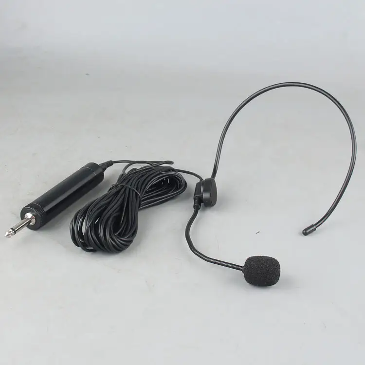 Cabo condensador para erhu, mini headset para saxofone, violino, lavalier, 5m/10m, com conector de 6.5mm a 3.5mm