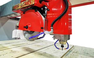 Hualong HKNC-450 + Italien Brücke sah Betriebs system mit Hochgeschwindigkeits-Elektro werkzeug - Product Image 3