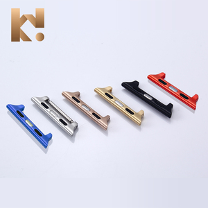 Keepwin rắn 316L thép không gỉ Dây đeo đồng hồ thay thế ban nhạc kết nối adapter cho Apple iWatch 9 8 7 6 <span class=keywords><strong>5</strong></span> 4 3 2 1 SE - Product Image 1