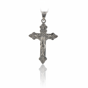 สร้อยคอจี้ไม้กางเขนสีทอง14K สำหรับผู้หญิงทำจากไก่งวง - Product Image 2