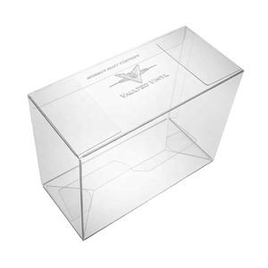 Boîte de protection transparente en PVC pour cartes Pokémon ETB, emballage PET, disponible en stock pour l'export. - Product Image 4