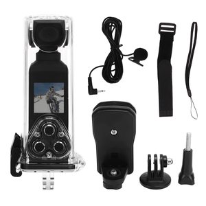 Meilleure caméra sportive HD 4K étanche pour l'extérieur, caméra de <span class=keywords><strong>moto</strong></span> panoramique à 270 degrés, caméra Wi-Fi de poche, stabilisation, mini caméra d'action - Product Image 2