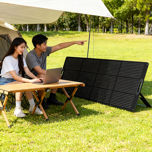 Panel Solar Monocristalino Plegable Portátil de 240W para Estación de Energía Portátil, Precio Directo de Fábrica, Envío Gratis - Product Image 1