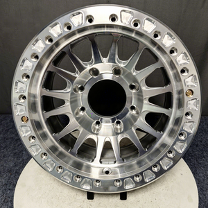 Jantes OEM ODM <span class=keywords><strong>4x4</strong></span> usinées et polies Beadlock 17*<span class=keywords><strong>10</strong></span> PCD 4*100 5*114.3 pour Dodge Challenger <span class=keywords><strong>SRT</strong></span> Hellcat Jailbreak Red Eye - Product Image 1