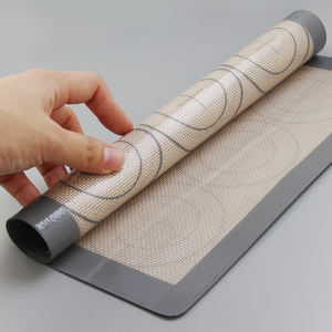 Plaque <span class=keywords><strong>de</strong></span> pâtisserie réutilisable pour biscuits, <span class=keywords><strong>Macaron</strong></span>, tapis <span class=keywords><strong>de</strong></span> cuisson en Silicone avec cercle - Product Image 3