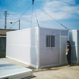 รับผลิตห้องพักแบบพับได้เคลื่อนย้ายได้ชั้นเดียว วัสดุเหล็ก สำหรับโรงแรม แบบสั่งทำขายส่ง - Product Image 3