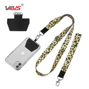 <span class=keywords><strong>Cordon</strong></span> de téléphone à large sangle tendance, réglable pour le cou et à porter en bandoulière, avec crochet métallique et patch universel pour <span class=keywords><strong>iPhone</strong></span> - Product Image 1
