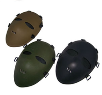 DFM02 Masques de jeu et de cosplay pour l'industrie cinématographique, coloris Olive Green, marron, kaki, noir, pour le divertissement industriel, vente en gros BLACK MASK